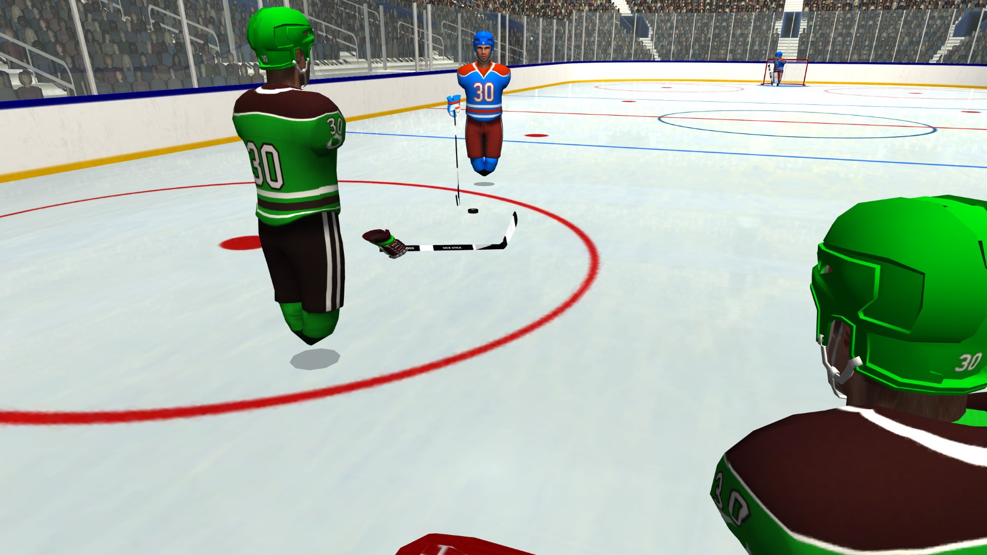 Pickup League Hockey updated with new player and glove graphics. Out